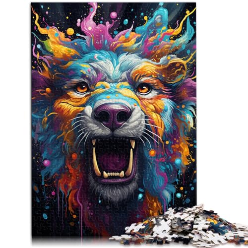 Puzzle für Erwachsene, 2000 Teile, Tier- und Bestien-Spielzeug, Lernspiele, Stressabbau, 70x100 cm, herausforderndes, unterhaltsames Familienspiel von SYUNFEI