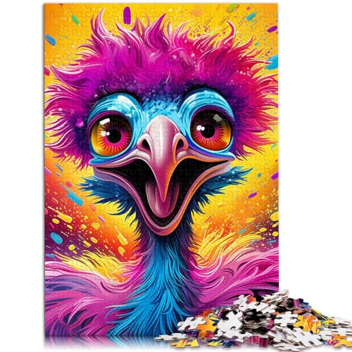 Puzzle für Erwachsene, 2000 Teile, Tierkunst, Strauß, Denksportaufgabe, 70x100 cm, Lernspiel für Geburtstag, Weihnachten Puzzle für Erwachsene, 2000 Teile, Tierkunst, Strauß, Denksportaufgabe, 70x100 cm, Lernspiel für Geburtstag, Weihnachten von SYUNFEI