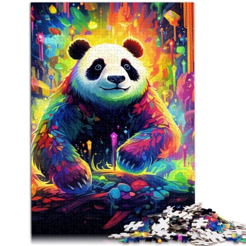 Puzzle für Erwachsene, 2000 Teile, farbenfrohes Panda-Puzzle, Wichtelgeschenk, 70 x 100 cm, für Teenager ab 14 Jahren von SYUNFEI