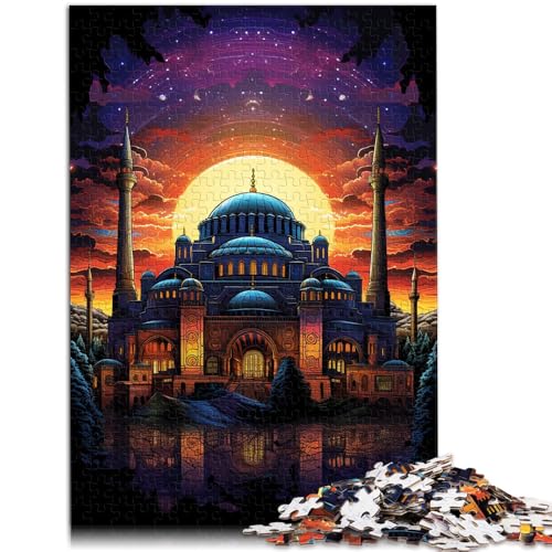 Puzzle für Erwachsene, 2000 Teile, Türkiye Hagia Sophia, Spielzeug, Denkspiel, 27,56 x 39,37 Zoll, Wichtelgeschenke für Teenager ab 14 Jahren von SYUNFEI