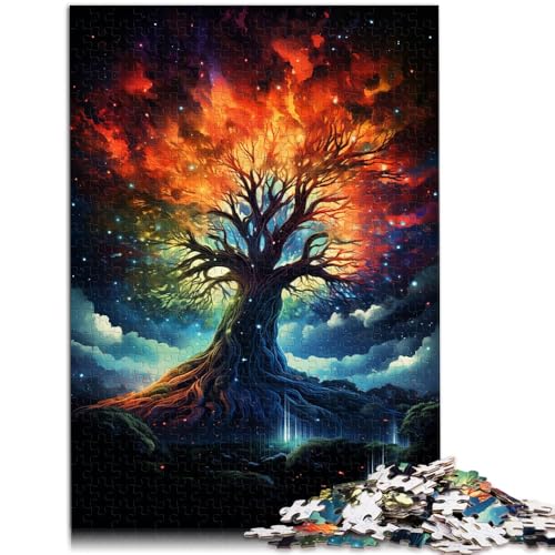 Puzzle für Erwachsene mit 2000 Teilen „Der kosmische Baum“, Denkspiel, anspruchsvoll, Aber unterhaltsam und humorvoll, 60 x 100 cm, für 14-Jährige von SYUNFEI