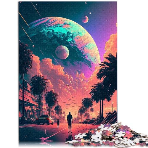 2000-teiliges Puzzle für Erwachsene, magisches Universum, Lernspiel, Herausforderungsspielzeug, Lernspiel für Geburtstag, Weihnachten, 27,56 x 39,37 Zoll von SYUNFEI