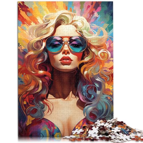 Puzzle 2000 Teile für Erwachsene, farbenfrohes Mode-Frauen-Puzzle für Geschenke, Wichtelgeschenke, 70 x 100 cm, für Teenager ab 14 Jahren Puzzle 2000 Teile für Erwachsene, farbenfrohes Mode-Frauen-Puzzle für Geschenke, Wichtelgeschenke, 70 x 100 cm, für Teenager ab 14 Jahren von SYUNFEI