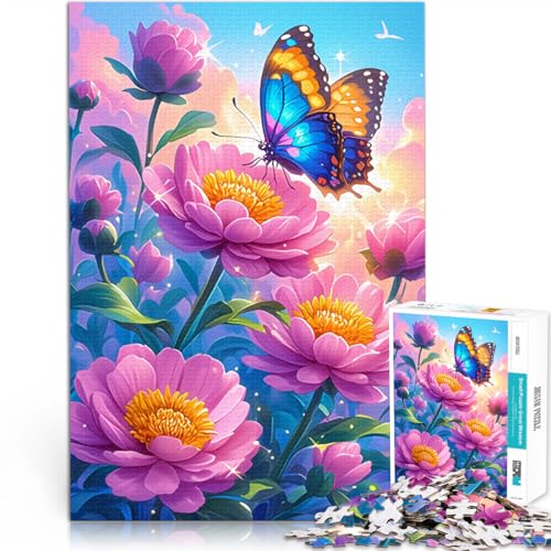 2000-teiliges Puzzle für Erwachsene. Das Denkspiel „Blume und Schmetterling ganze Familie. 27,56 x 39,37 Zoll. 2000-teiliges Puzzle für Erwachsene. Das Denkspiel „Blume und Schmetterling ganze Familie. 27,56 x 39,37 Zoll. von SYUNFEI