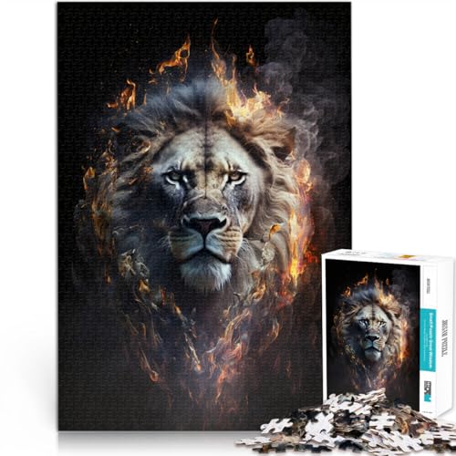 Puzzle 1000 Teile für Erwachsene, Kunstlöwen, Dekomprimieren, intellektuelles Lernspielzeug, 38x52cm, für Jugendliche ab 14 Jahren Puzzle 1000 Teile für Erwachsene, Kunstlöwen, Dekomprimieren, intellektuelles Lernspielzeug, 38x52cm, für Jugendliche ab 14 Jahren von SYUNFEI