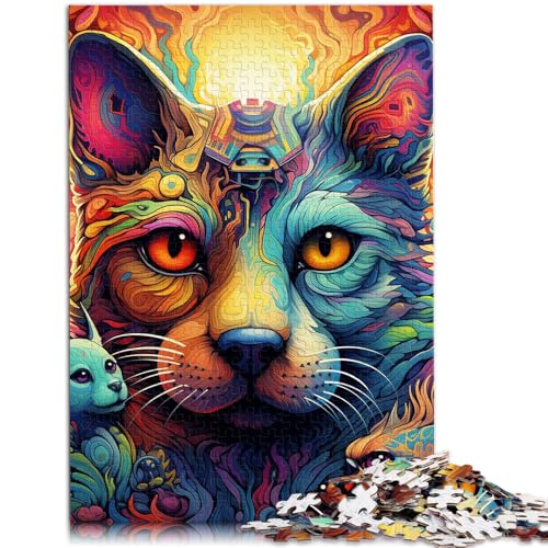 Puzzle 1000 Teile für Erwachsene Art Cat für Puzzle 14,96 Zoll x 20,47 Zoll Weihnachtspuzzle Geschenke für und Teenager ab 14 Jahren Puzzle 1000 Teile für Erwachsene Art Cat für Puzzle 14,96 Zoll x 20,47 Zoll Weihnachtspuzzle Geschenke für und Teenager ab 14 Jahren von SYUNFEI