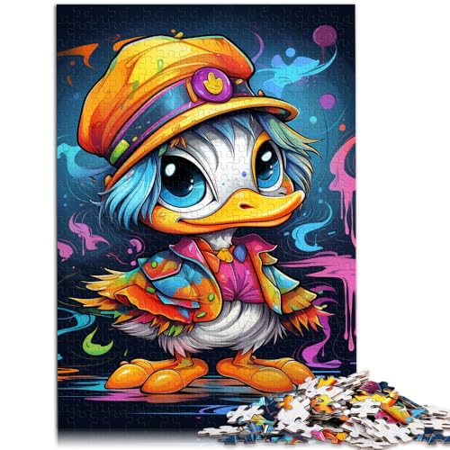 Puzzle 1000 Teile für Erwachsene Buntes Kunst-Enten-Puzzle Lernspiele Lernspiel für Geburtstag, Weihnachten 19,7 Zoll x 29,5 Zoll Puzzle 1000 Teile für Erwachsene Buntes Kunst-Enten-Puzzle Lernspiele Lernspiel für Geburtstag, Weihnachten 19,7 Zoll x 29,5 Zoll von SYUNFEI