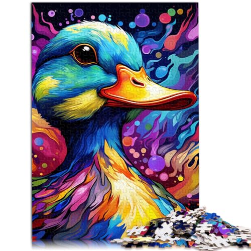 Puzzle 1000 Teile für Erwachsene Buntes Art Ducks-Denkspiel Anspruchsvoll, Aber unterhaltsam und humorvoll 10,27 Zoll x 14,96 Zoll Puzzle 1000 Teile für Erwachsene Buntes Art Ducks-Denkspiel Anspruchsvoll, Aber unterhaltsam und humorvoll 10,27 Zoll x 14,96 Zoll von SYUNFEI