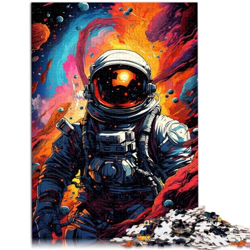 Puzzle für Erwachsene, 1000 Teile, Astronauten-Weltraum-Spiel, Spielzeug, tolles Geschenk für Spiele,38x52cm, für Teenager ab 14 Jahren von SYUNFEI