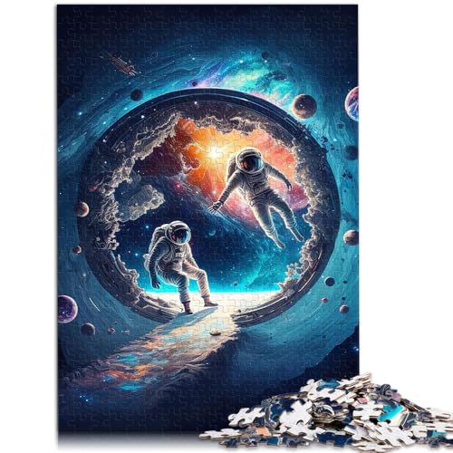 Puzzle für Erwachsene, 1000 Teile, Astronauten-Denkspiel, ganze Familie,38x52cm, für 14-Jährige Puzzle für Erwachsene, 1000 Teile, Astronauten-Denkspiel, ganze Familie,38x52cm, für 14-Jährige von SYUNFEI