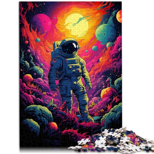 Puzzle 1000 Teile für Erwachsene Astronauten-Farbraum-Denkspiel Einzigartiges Geburtstags 19,7 x 29,5 Zoll Puzzle 1000 Teile für Erwachsene Astronauten-Farbraum-Denkspiel Einzigartiges Geburtstags 19,7 x 29,5 Zoll von SYUNFEI