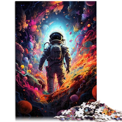 Puzzle 1000 Teile für Erwachsene, Malen, Astronauten-Lernspielzeug, Staycation, Zeit totzuschlagen,38x52cm, für Teenager ab 14 Jahren Puzzle 1000 Teile für Erwachsene, Malen, Astronauten-Lernspielzeug, Staycation, Zeit totzuschlagen,38x52cm, für Teenager ab 14 Jahren von SYUNFEI