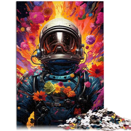 Puzzle für Erwachsene, 2000 Teile, Astronauten, anspruchsvolles Spiel, Puzzle zum Stressabbau, schwierige Herausforderung, 70 x 100 cm, für 14-Jährige von SYUNFEI