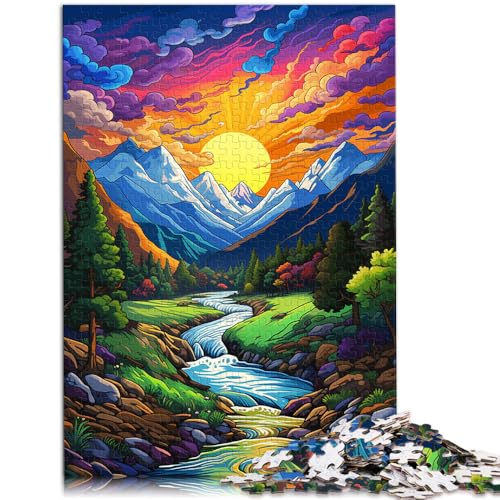 Puzzle Erwachsene, 2000 Teile, Balkangebirge, Unmögliches Puzzle, Herausforderung die Gehirnintelligenz, süchtig machendes Spielzeug, 70 x 100 cm, Teenager ab 14 Jahren von SYUNFEI