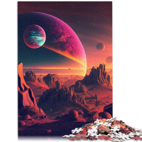 Puzzle für Erwachsene, 2000 Teile, Berge, Mond, Weltraum, Lernspiele, Heimdekoration, Puzzle, 27,56 x 39,37 Zoll, für 14-Jährige Puzzle für Erwachsene, 2000 Teile, Berge, Mond, Weltraum, Lernspiele, Heimdekoration, Puzzle, 27,56 x 39,37 Zoll, für 14-Jährige von SYUNFEI