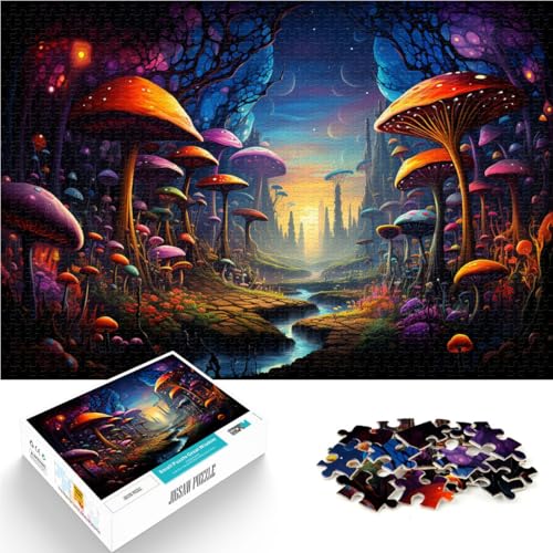 Puzzle mit 1000 Teilen für Erwachsene, Bezaubernde Landschaft, Denkspiel, ganze Familie,38x52cm, für Teenager ab 14 Jahren von SYUNFEI