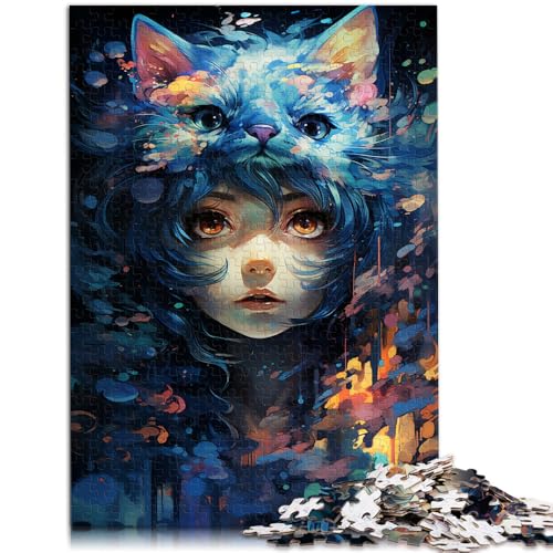 Puzzle für Erwachsene, 2000 Teile, Blu-ray, Catwomans Unmögliches Puzzle, 27,56 x 39,37 Zoll, Kunstwerk für Teenager ab 14 Jahren von SYUNFEI
