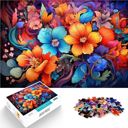 Puzzle 2000 Teile für Erwachsene, Blumen, Lernspielzeug, ganze Familie, 70 x 100 cm, für 14-Jährige Puzzle 2000 Teile für Erwachsene, Blumen, Lernspielzeug, ganze Familie, 70 x 100 cm, für 14-Jährige von SYUNFEI