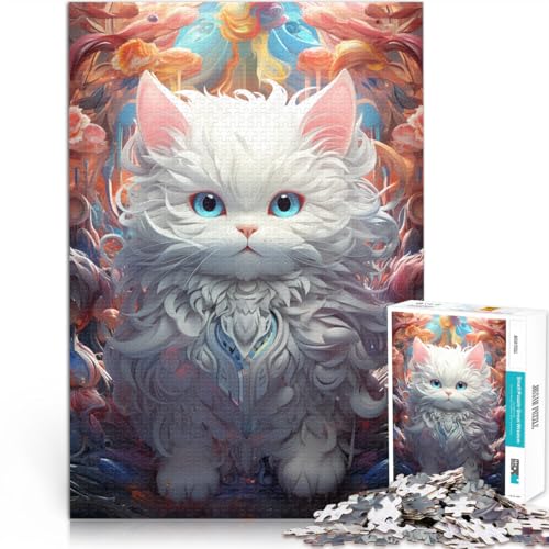 Puzzle 1000 Teile für Erwachsene, Blumen- und Schmetterlingspuzzle, Lernspiele, 50x75 cm, Weihnachtspuzzlegeschenke für Teenager ab 14 Jahren von SYUNFEI