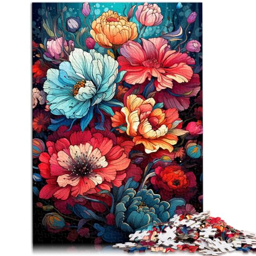 Puzzle 1000 Teile für Erwachsene Blumenmeer Denkspiel Jedes Teil ist einzigartig - Herausforderndes Familienspaßspiel 14,96 Zoll x 20,47 Zoll Puzzle 1000 Teile für Erwachsene Blumenmeer Denkspiel Jedes Teil ist einzigartig - Herausforderndes Familienspaßspiel 14,96 Zoll x 20,47 Zoll von SYUNFEI