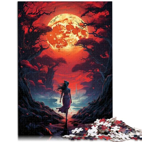 Puzzle für Erwachsene, 2000 Teile, Blutmondhimmel, Puzzle für Lernspiele, Herausforderungsspielzeug, EIN Kunstwerk, 70 x 100 cm, für Teenager ab 14 Jahren Puzzle für Erwachsene, 2000 Teile, Blutmondhimmel, Puzzle für Lernspiele, Herausforderungsspielzeug, EIN Kunstwerk, 70 x 100 cm, für Teenager ab 14 Jahren von SYUNFEI