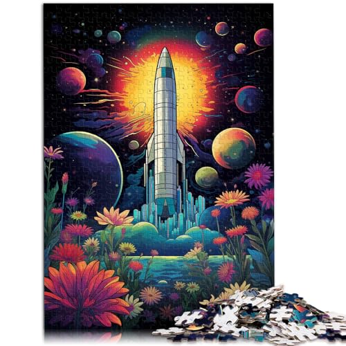 Puzzle für Erwachsene 1000 Teile Geniale Rakete Relax Games ganze Familie 14,96 Zoll x 20,47 Zoll von SYUNFEI