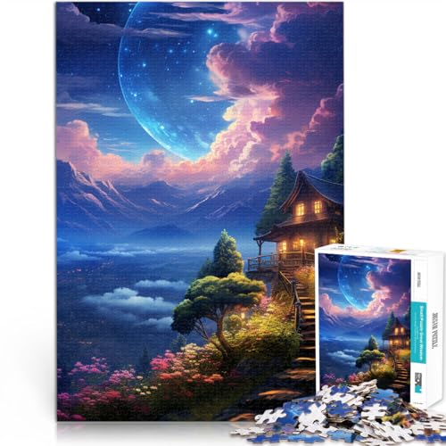 Puzzle für Erwachsene, 1000 Teile, Alien Scenery-Puzzlespiel ganze Familie, 50 x 75 cm, für Teenager ab 14 Jahren Puzzle für Erwachsene, 1000 Teile, Alien Scenery-Puzzlespiel ganze Familie, 50 x 75 cm, für Teenager ab 14 Jahren von SYUNFEI