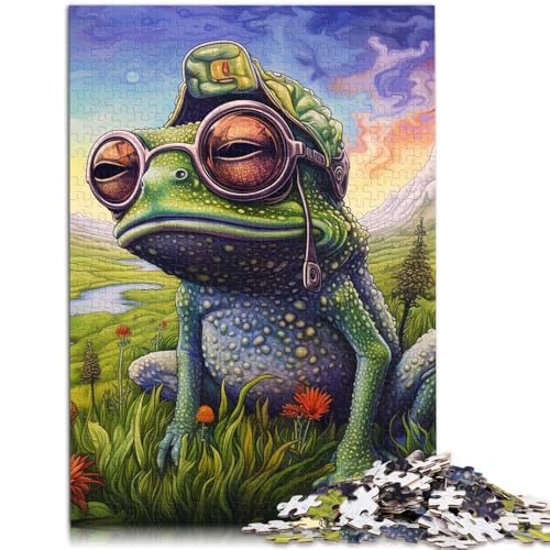 Puzzle 2000 Teile für Erwachsene Bunte Laubfrösche Puzzle Lernspiele Lernspiel für Geburtstag, Weihnachten 27,56 Zoll x 39,37 Zoll von SYUNFEI