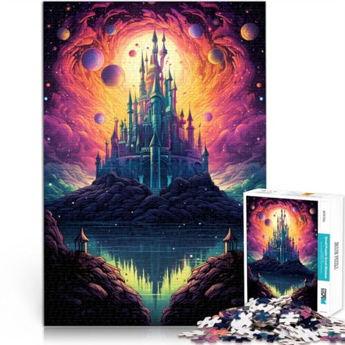 Puzzle für Erwachsene, 1000 Teile, Burgspielzeug, Denkspiel, Spaß bei Aktivitäten zu Hause, Geburtstagsgeschenk, Reisegeschenk, 14,96 Zoll x 20,47 Zoll von SYUNFEI