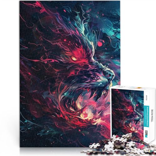 Puzzle für Erwachsene, 1000 Teile, Drachenspielzeug, Denkspiel, Spaß bei Aktivitäten zu Hause, Geburtstagsgeschenk, Reisegeschenk, 14,96 Zoll x 20,47 Zoll Puzzle für Erwachsene, 1000 Teile, Drachenspielzeug, Denkspiel, Spaß bei Aktivitäten zu Hause, Geburtstagsgeschenk, Reisegeschenk, 14,96 Zoll x 20,47 Zoll von SYUNFEI