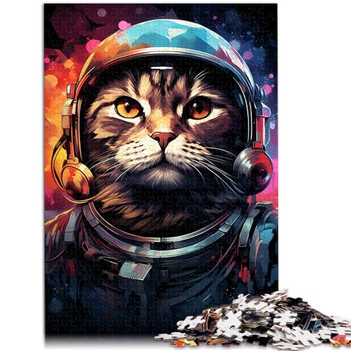 Puzzle für Erwachsene, 2000 Teile, farbenfrohe Weltraumkatze, anspruchsvolles Spiel, tolles, 70 x 100 cm, für Jugendliche ab 14 Jahren Puzzle für Erwachsene, 2000 Teile, farbenfrohe Weltraumkatze, anspruchsvolles Spiel, tolles, 70 x 100 cm, für Jugendliche ab 14 Jahren von SYUNFEI