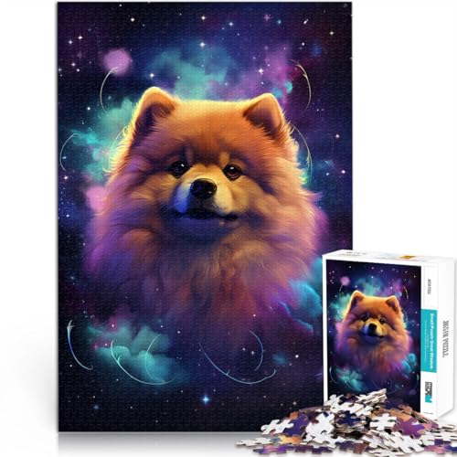 Puzzle für Erwachsene, 1000 Teile, Chow-Chow-Puzzle für Lernspiele, Herausforderungsspielzeug, Weihnachts- und Geburtstagsgeschenk, 10,27 Zoll x 14,96 Zoll von SYUNFEI