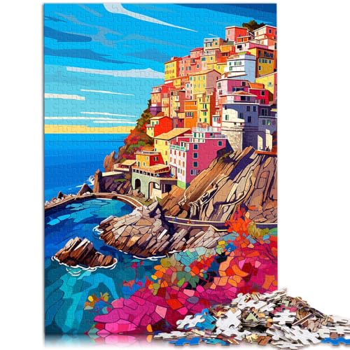 Puzzle für Erwachsene, 1000 Teile, Cinque Terre, farbenfrohes Lernspielzeug, Familienspiele, lustiges Geschenk,50x75cm, geeignet für Jugendliche ab 14 Jahren Puzzle für Erwachsene, 1000 Teile, Cinque Terre, farbenfrohes Lernspielzeug, Familienspiele, lustiges Geschenk,50x75cm, geeignet für Jugendliche ab 14 Jahren von SYUNFEI