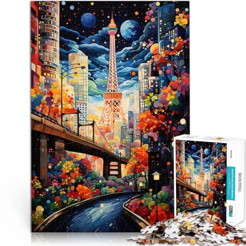 Puzzle 1000 Teile für Erwachsene Tokyo City Denkspiel Familienspiel Stressabbau Schwieriges Herausforderungspuzzle 10,27 Zoll x 14,96 Zoll Puzzle 1000 Teile für Erwachsene Tokyo City Denkspiel Familienspiel Stressabbau Schwieriges Herausforderungspuzzle 10,27 Zoll x 14,96 Zoll von SYUNFEI