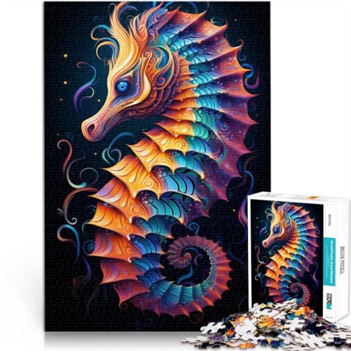 Puzzle 1000 Teile für Erwachsene Seepferdchen-Puzzle Lernspiele Anspruchsvoll, Aber lustig und humorvoll38x52cm für 14-Jährige Puzzle 1000 Teile für Erwachsene Seepferdchen-Puzzle Lernspiele Anspruchsvoll, Aber lustig und humorvoll38x52cm für 14-Jährige von SYUNFEI