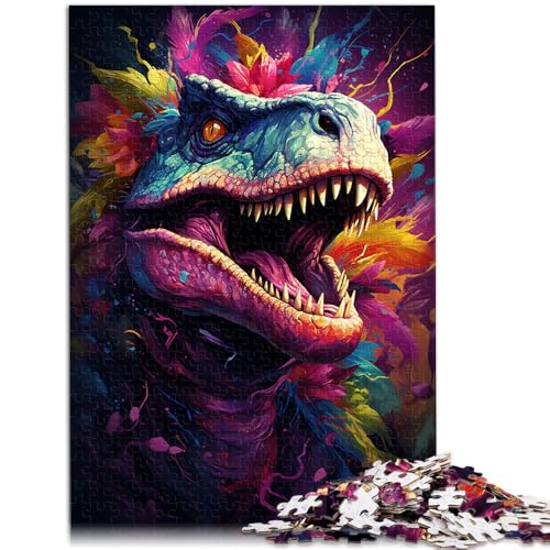 Puzzle für Erwachsene, 1000 Teile, Dinosaurier, Lernspiele, Heimdekoration, Puzzle, einzigartiges Herausforderungsspiel, 50 x 75 cm, für 14-Jährige Puzzle für Erwachsene, 1000 Teile, Dinosaurier, Lernspiele, Heimdekoration, Puzzle, einzigartiges Herausforderungsspiel, 50 x 75 cm, für 14-Jährige von SYUNFEI