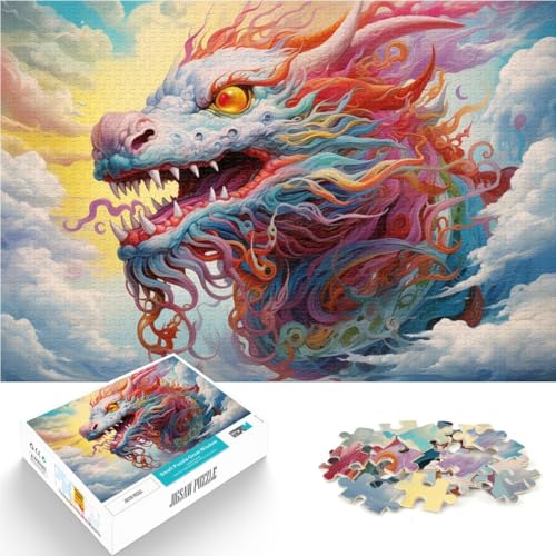 Puzzle für Erwachsene, 2000 Teile, Drachenuniversum-Puzzlespiel, ganze Familie, 70 x 100 cm, für Teenager ab 14 Jahren Puzzle für Erwachsene, 2000 Teile, Drachenuniversum-Puzzlespiel, ganze Familie, 70 x 100 cm, für Teenager ab 14 Jahren von SYUNFEI