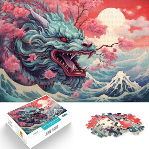 Puzzle für Erwachsene, 2000 Teile, Drachentiger-Berg, Puzzle für Lernspiele, Herausforderung, Spielzeug, Kunstwerk, Geschenk, 27,56 Zoll x 39,37 Zoll von SYUNFEI