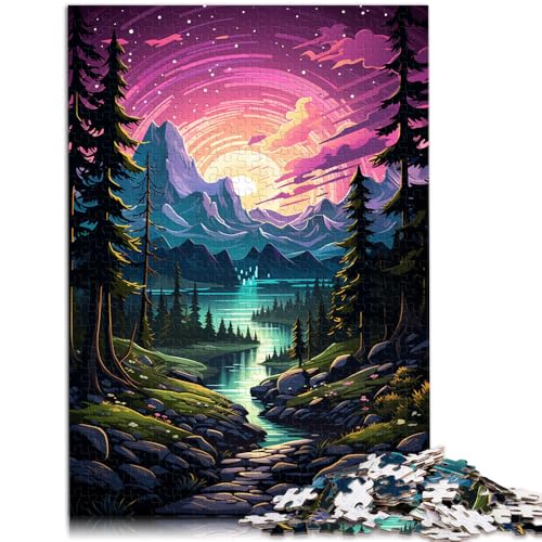 1000-teiliges Puzzle für Erwachsene, Dschungel-Denkspiel, Wanddekoration, einzigartige Geburtstags, 50 x 75 cm, für 14-Jährige 1000-teiliges Puzzle für Erwachsene, Dschungel-Denkspiel, Wanddekoration, einzigartige Geburtstags, 50 x 75 cm, für 14-Jährige von SYUNFEI