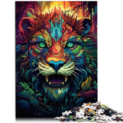 Puzzle für Erwachsene, 2000 Teile, Dschungelkönig, Spielzeug, Lernspiele, Stressabbau, Wichtelgeschenke, 70 x 100 cm, für Teenager ab 14 Jahren von SYUNFEI