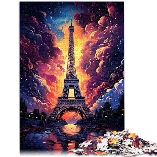 Puzzle für Erwachsene, 2000 Teile, farbenfroher Eiffelturm, anspruchsvolles Spiel, Eltern-Kind-Interaktion, 70 x 100 cm, für 14-Jährige von SYUNFEI