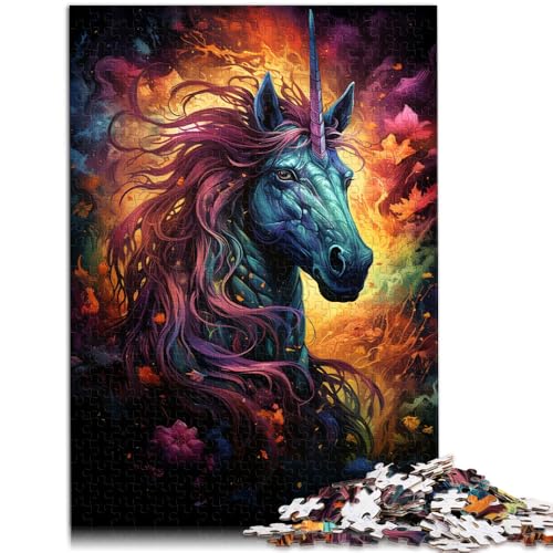 Puzzle für Erwachsene, 1000 Teile, Einhorn, Familienaktivitäts-Puzzle, Lernspiel für Geburtstag, Weihnachten, 26x38cm, für 14-Jährige Puzzle für Erwachsene, 1000 Teile, Einhorn, Familienaktivitäts-Puzzle, Lernspiel für Geburtstag, Weihnachten, 26x38cm, für 14-Jährige von SYUNFEI