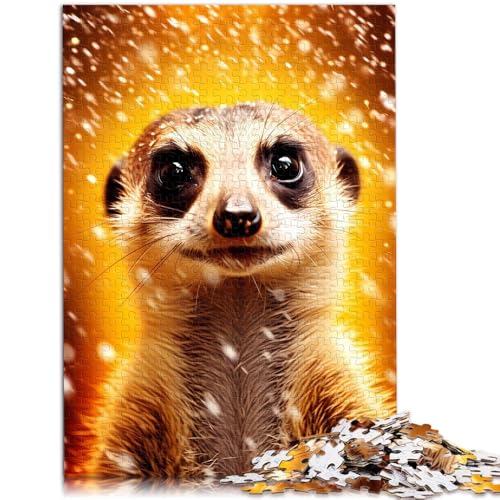 Puzzle für Erwachsene, 2000 Teile, Erdmännchen-Beleuchtung, Puzzle für Lernspiele, Herausforderungsspielzeug, EIN Kunstwerk, 70 x 100 cm, für 14-Jährige Puzzle für Erwachsene, 2000 Teile, Erdmännchen-Beleuchtung, Puzzle für Lernspiele, Herausforderungsspielzeug, EIN Kunstwerk, 70 x 100 cm, für 14-Jährige von SYUNFEI