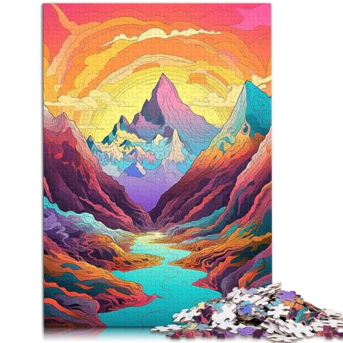 Puzzle für Erwachsene, Fantasie-Berge, Puzzle, 2000 Teile, für Erwachsene, 27.56 in x39.37 in, Graukarten-Puzzles für Erwachsene, Geschenke, Spielzeug, Denkspiel Puzzle für Erwachsene, Fantasie-Berge, Puzzle, 2000 Teile, für Erwachsene, 27.56 in x39.37 in, Graukarten-Puzzles für Erwachsene, Geschenke, Spielzeug, Denkspiel von SYUNFEI