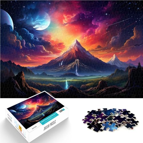 2000-teiliges Puzzle für Erwachsene, Fantasie-Berglandschaft, Spielzeug, Denkspiel, tolle Geschenke und Spielzeuge, 27,56 x 39,37 Zoll, für Teenager ab 14 Jahren von SYUNFEI