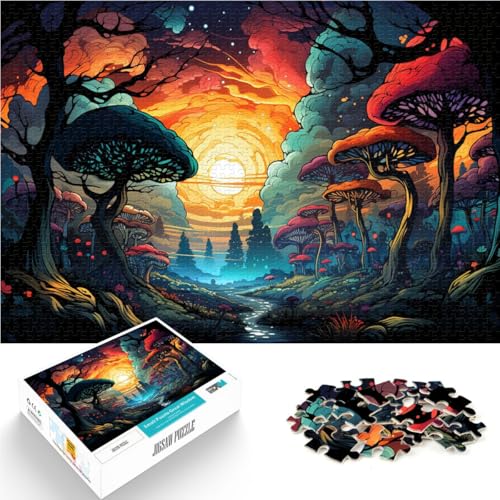 Puzzle für Erwachsene, 1000 Teile, Dschungel-Denkspiel, ganze Familie, 26x38cm, für Teenager ab 14 Jahren von SYUNFEI