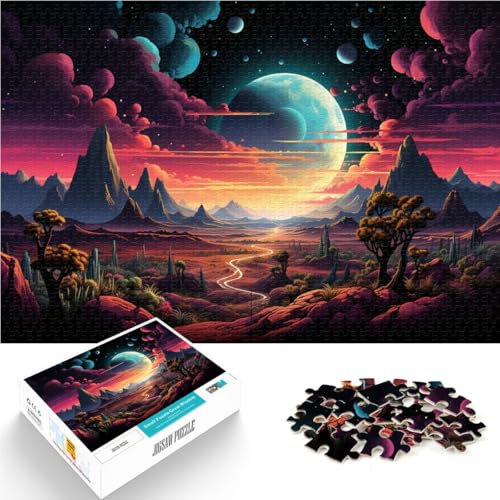 Puzzle für Erwachsene, 1000 Teile, Landschaft, Heimdekoration, Puzzle-Spielzeug, Herausforderung der Gehirnintelligenz, süchtig machendes Spielzeug, 19,7 x 29,5 Zoll, Puzzle für Erwachsene, 1000 Teile, Landschaft, Heimdekoration, Puzzle-Spielzeug, Herausforderung der Gehirnintelligenz, süchtig machendes Spielzeug, 19,7 x 29,5 Zoll, von SYUNFEI