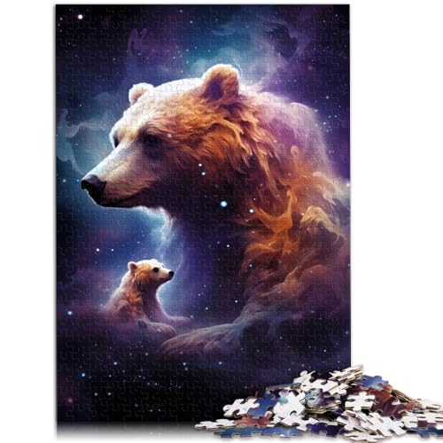 Puzzle für Erwachsene, 2000 Teile, Fantasy-Bär, Denkspiel, anspruchsvoll, Aber unterhaltsam und humorvoll, 60 x 90 cm, für 14-Jährige Puzzle für Erwachsene, 2000 Teile, Fantasy-Bär, Denkspiel, anspruchsvoll, Aber unterhaltsam und humorvoll, 60 x 90 cm, für 14-Jährige von SYUNFEI