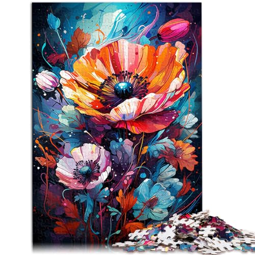 Puzzle für Erwachsene, 2000 Teile, Fantasie-Mohnblume, Spielzeug, Lernspiele, Stressabbau, 70 x 100 cm, für Teenager ab 14 Jahren von SYUNFEI