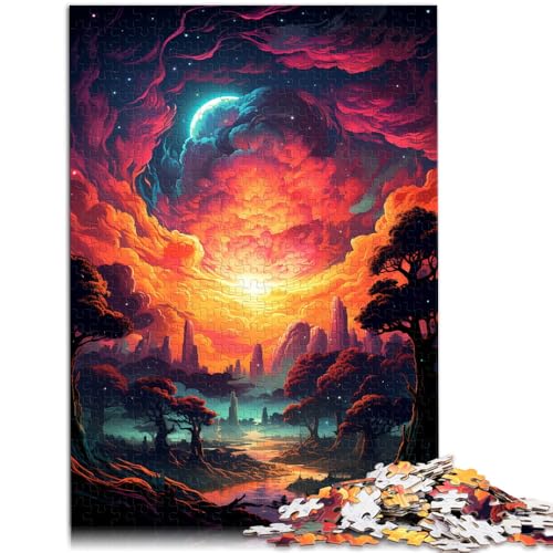 Puzzle 2000 Teile für Erwachsene, farbenfrohe Fantasielandschaft, Lernspiele, lustige Puzzles, 70 x 100 cm, für Teenager ab 14 Jahren Puzzle 2000 Teile für Erwachsene, farbenfrohe Fantasielandschaft, Lernspiele, lustige Puzzles, 70 x 100 cm, für Teenager ab 14 Jahren von SYUNFEI